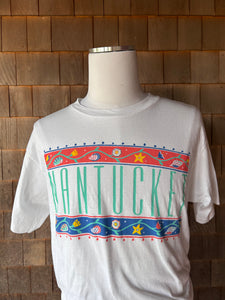Vintage Sea Printed Nantucket T-Shirt