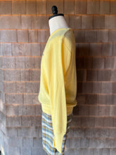 Load image into Gallery viewer, Vintage Yellow Izod V-Neck Sweater