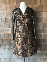 Load image into Gallery viewer, 1960s Bronze and Rose Gold Cocktail Dress