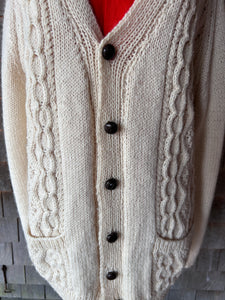 Vintage Fisherman Sweater with Pockets