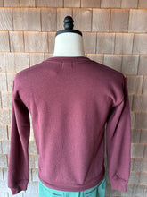 Load image into Gallery viewer, Burgundy Wine Sweatshirt