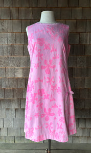 1960s The Lilly Pink Floral Shift