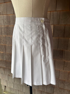 Vintage Classic White Tennis Skirt