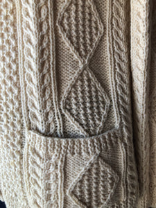 Vintage Mary Smith Wool Irish Sweater