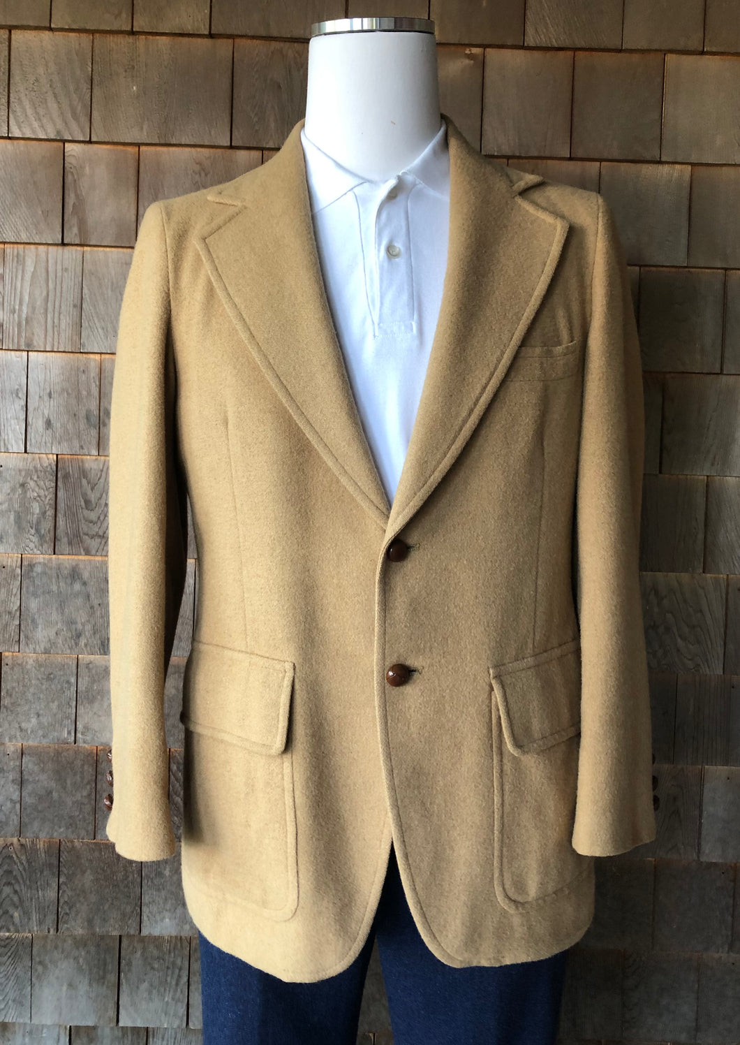 Vintage Men s Camel Hair Blazer Current Vintage