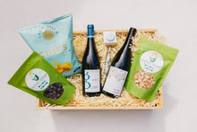 Load image into Gallery viewer, Gourmet Wine &amp; Snack Basket