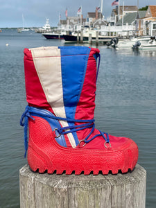 Red, White & Blue Snow Boot