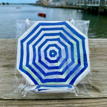 Load image into Gallery viewer, Blue Umbrella Napkin