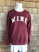 Load image into Gallery viewer, Burgundy Wine Sweatshirt