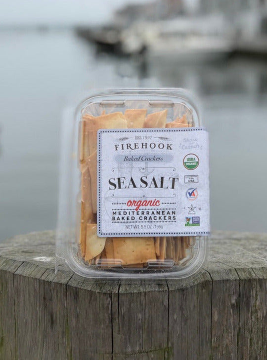 Firehook Sea Salt Organic Crackers