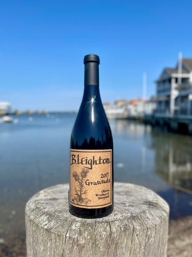 B. Leighton Gratitude Syrah 2017 at Nantucket Harbor