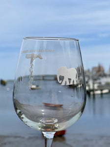 Nantucket Wine Festival Glass