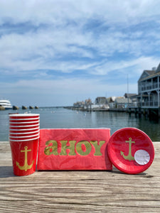 Red Anchor Paper Cup Pack