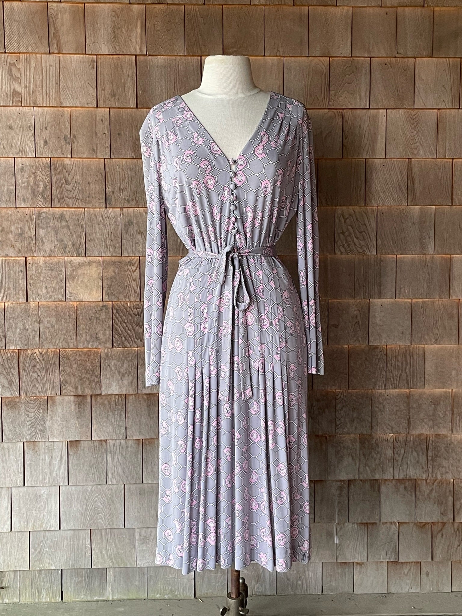 Vintage Emilio Pucci Tropical Halter Tie Dress – Recess