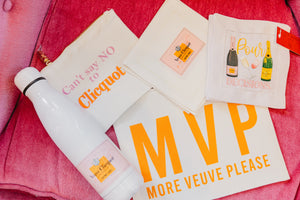 Can't Say no to Clicquot Zip Pouch